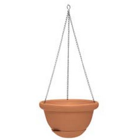 1PZ VASO VITTORIA DA APPENDERE CON RISERVA D'ACQUA - 35,  cm.32x20 h.