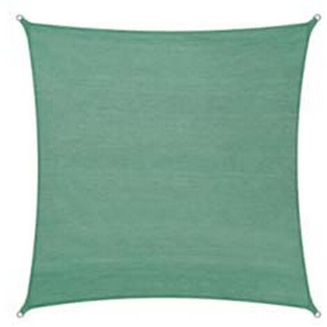 1PZ VELA OMBREGGIANTE HDPE QUADRA VERDE - mt.3,6x3,6