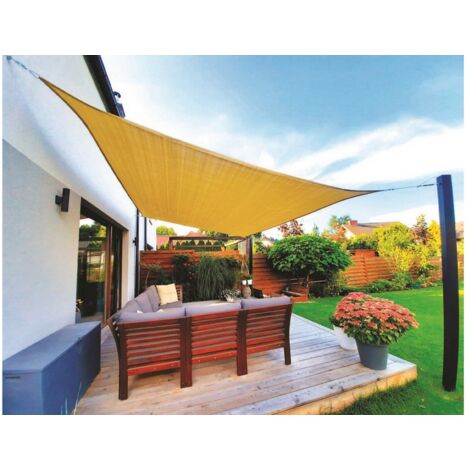 1PZ VELA OMBREGGIANTE RETTANGOLARE Col. Beige mt. 3x4