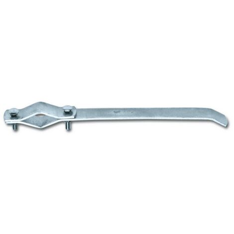 1PZ ZANCA A MURARE PER PALI ANTENNE mm. 30x4