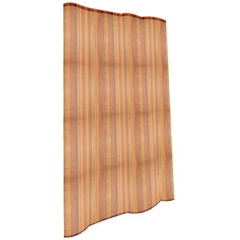 1PZ ZANZARIERA IN POLIESTERE PER PORTE 'ECCO DROP' cm 150 x 250 - righe blu/giallo