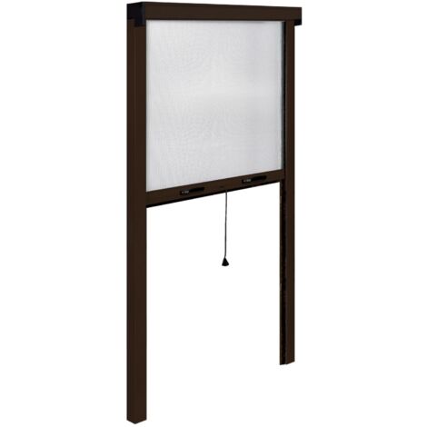1PZ ZANZARIERA IRS-CE MARRONE 120X250 CM
