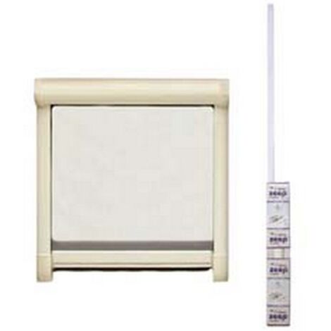 1PZ ZANZARIERA KIT A MOLLA FRIZIONATA COLORE BIANCO cm.140x170h.