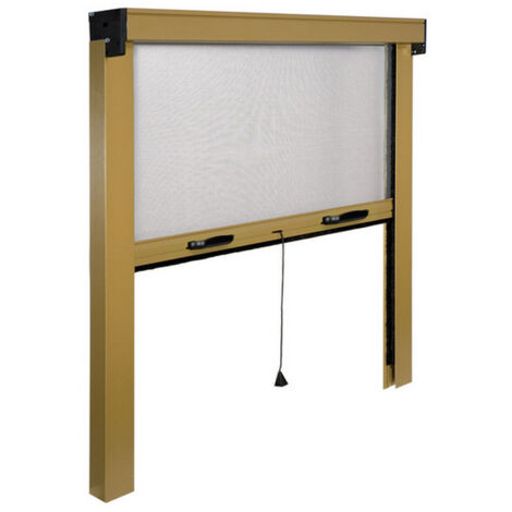 1PZ ZANZARIERA VERTICALE IN KIT col. Bronzo cm. 80x170