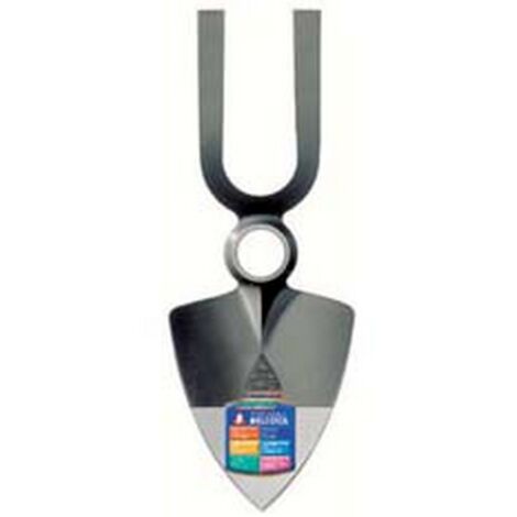 1PZ ZAPPA COMBINATA CUORE BIDENTE PIATTO MOD.229A - gr.500 cm.11x30 occhio  mm.29/31