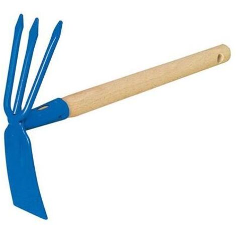 1PZ ZAPPETTA QUADRO-TRIDENTE con manico cm. 30