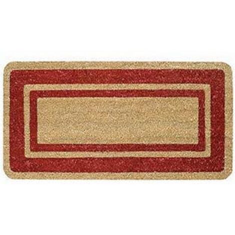 1PZ ZERBINO SUPER ROSSO SPESSORE MM.17 - cm.40x80, spessore mm.17