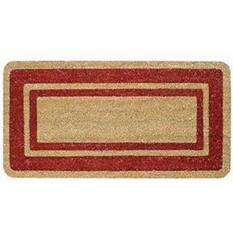 1PZ ZERBINO SUPER ROSSO SPESSORE MM.17 - cm.50X100, spessore mm.17