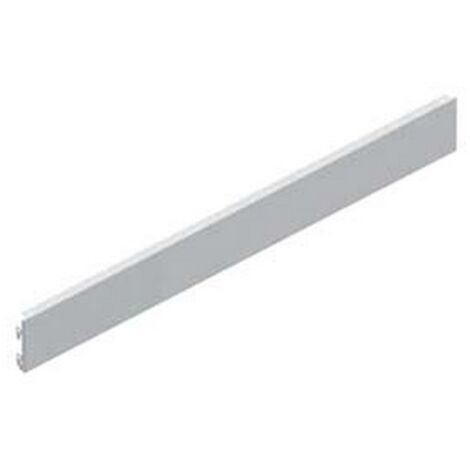 1PZ ZOCCOLO IN LAMIERA LISCIO MM.100H GRIGIO RAL 7035 - mm.500 l.x100 h.