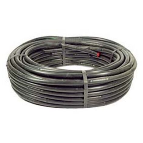 1ROTOLO ALA GOCCIOLANTE MM.16 COLORE NERO - portata 2 lt./h. rotolo mt.100 fori ogn