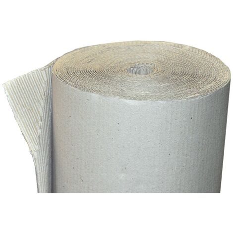 1ROTOLO CARTONE COPRIPAVIMENTO ONDULATO mt. 1 x 45