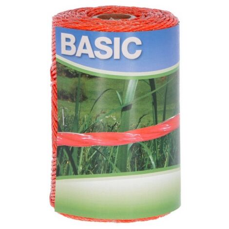 1ROTOLO FILO ELETTRIFICATO TONDO PER RECINTO BASIC ARANCIONE mt. 500 fili 3