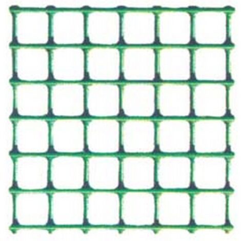 1ROTOLO RETE ELETTROSALDATA PLASTIFICATA VERDE MT.10 MAGLIA MM.12X12 maglia mm12,7x