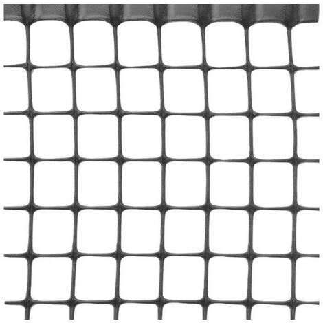 1ROTOLO RETE PLASTICA QUADRANET X BALCONI maglia mm10x10 rotolo mt50 H. cm100