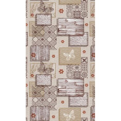1ROTOLO TAPPETO MULTIUSO IN PVC TERRAMAT 1065-2 Rotolo cm.60 (H) x 15 mt (L).