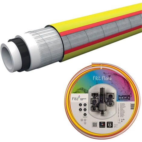 1ROTOLO TUBO CON KIT 'FLORA' mm 15 x mt 15 - 5/8