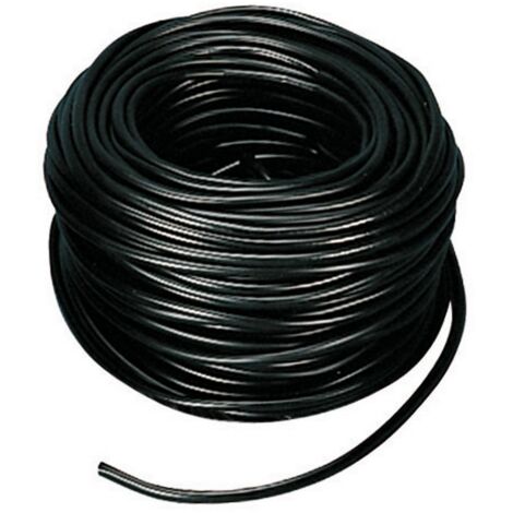 1ROTOLO TUBO PER COLLEGAMENTO ABBEVERATOI NERO mt.100 Ï mm. 10