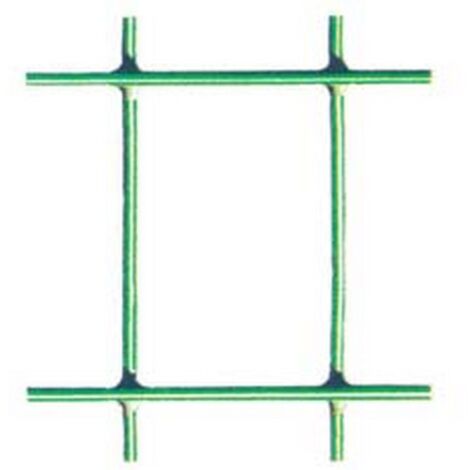 1RT RETE ELETTROSALDATA PLASTIFICATA VERDE MAGLIA MM.50X75 MAGLIA MM.50X75 FILO  MM.2,1 ESTERNO - CM.180H.