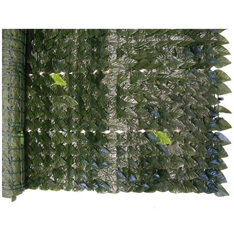 1RT SIEPE ARTIFICIALE 'FOGLIE DI LAURO' mt 1 x 3