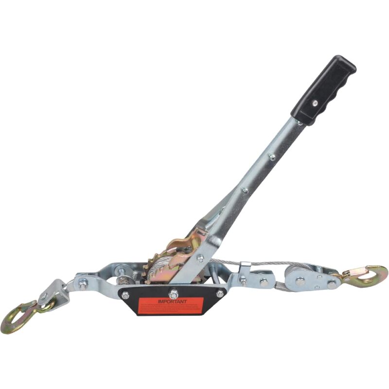 1T voiture cargo manuel câble en acier logistique tendeur, cliquet type double crochet tendeur de fil