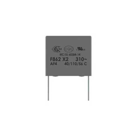 1uf 310vac X2 Condensador Seguridad Raster 27,5mm 1mf310vacx2
