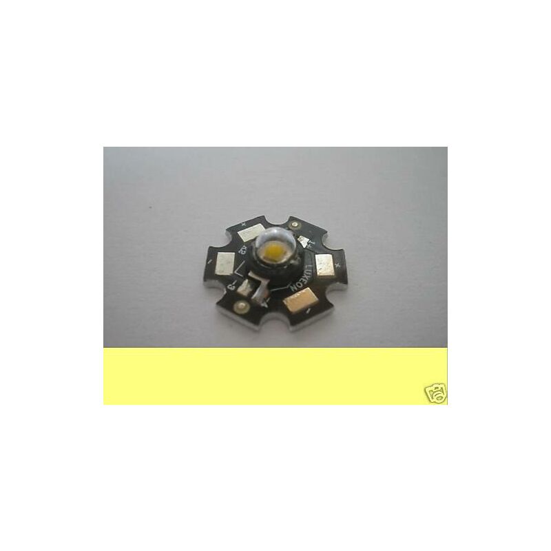 1w 1watt led bianco caldo alta potenza 60 lumen