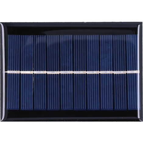 1W 5V Solar Panel Polycrystalline Silicon Solar Epoxy Sheet for Ships Airplanes Outdoor Solar Light