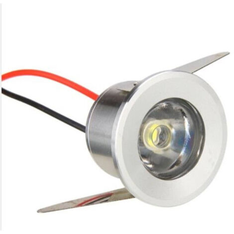 1w Led Spot Light Encastré Blanc Chaud 220v Set De 10pcs
