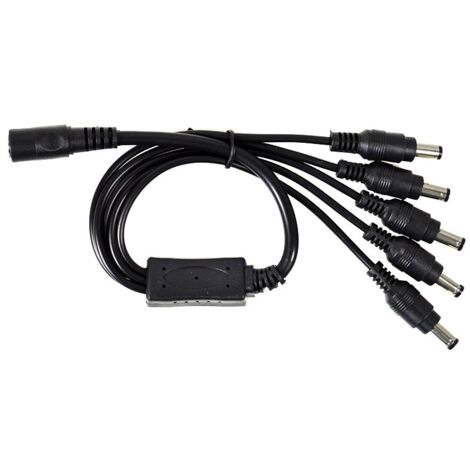 1.X 5.Power Splitter Cavo per Dvr e Telecamere di Sicurezza