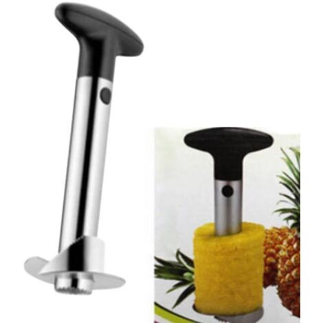 1x acier inoxydable ananas trancheuse vide outil de coupe éplucheur accessoires de cuisine