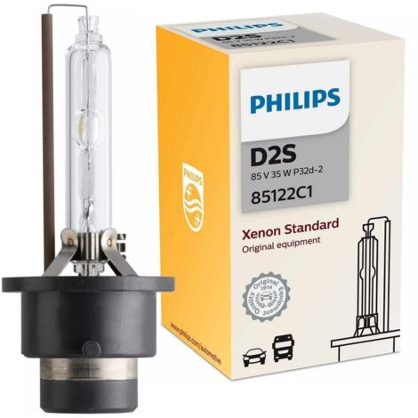 1x Ampoule D2S Xénon Standard 35W Philips 85122C1 P32d-2 4300K 1 St. Philips Authentique