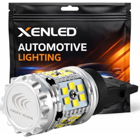 1x AMPOULE P27W XENLED V2.0 30 LED EPISTAR - CANBUS PERFORMANCE - BLANC - LED PUISSANTE