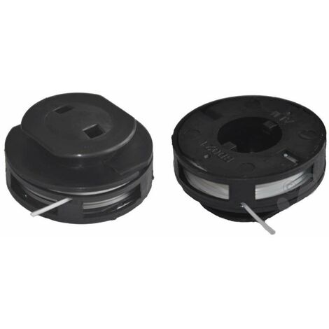 1x bobine de fil A6044 1,6mm coupe bordure débroussailleuse compatible avec Black et decker