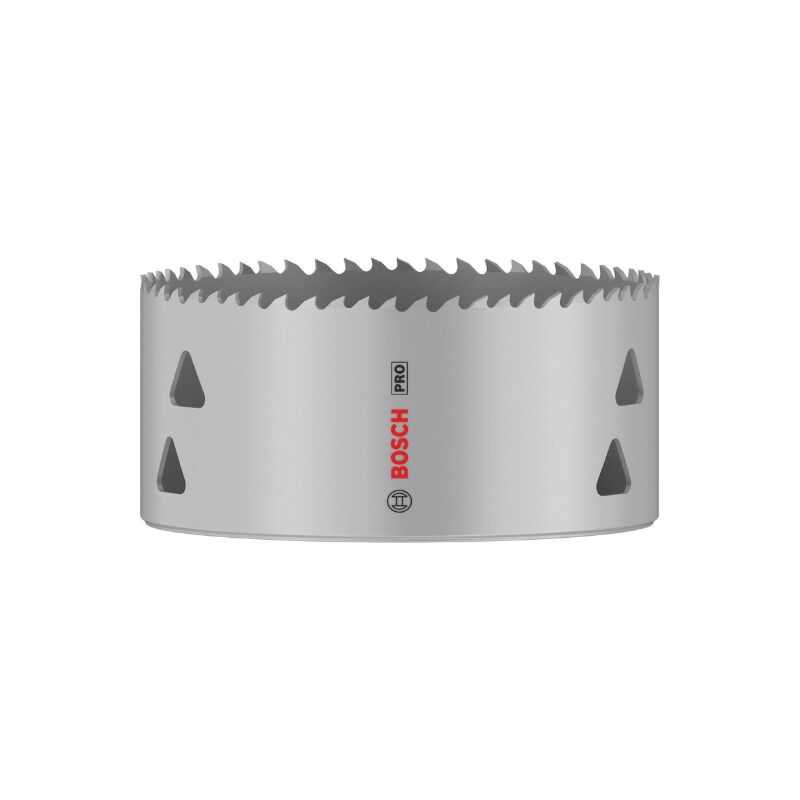 Bosch - 1x 1x Crown Saw pro Multi Material (pour bois tendre, plaques de plâtre, ø 105 mm, Accessoires professionnels Perçage)