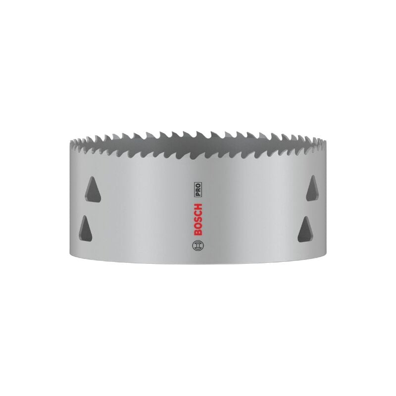 Bosch - 1x 1x Crown Saw pro Multi Material (pour bois tendre, plaques de plâtre, ø 114 mm, Accessoires professionnels Perçage)