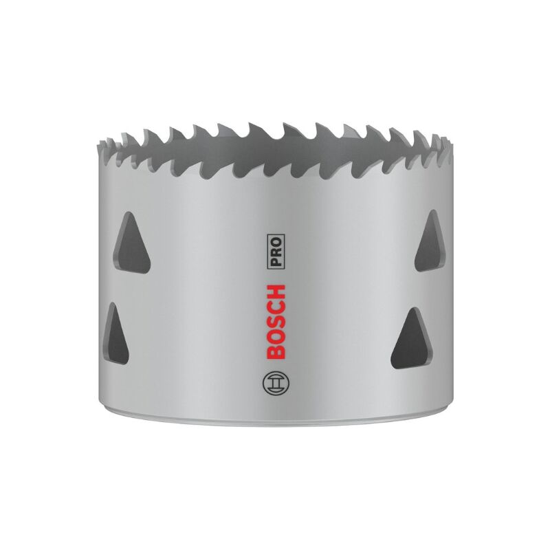 Bosch - 1x 1x Crown Saw pro Multi Material (pour bois tendre, plaques de plâtre, ø 67 mm, Accessoires professionnels Perçage)