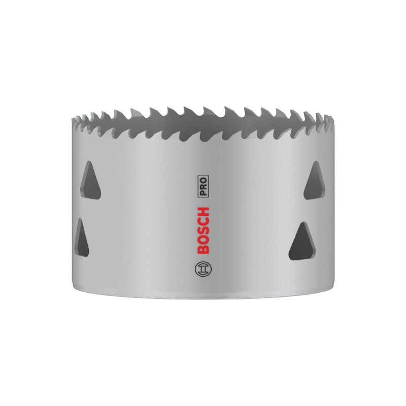 Bosch - 1x 1x Crown Saw pro Multi Material (pour bois tendre, plaques de plâtre, ø 79 mm, Accessoires professionnels Perçage)