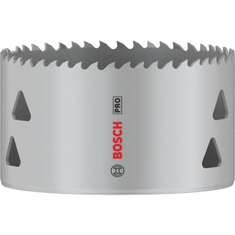 1x sega a corona 1x sega multimateriale (per legno tenero, cartongesso, ø 89 mm, accessori professionali di foratura) - Bosch