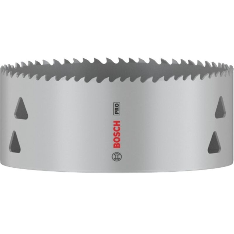 1x Bosch 1x sega a corona pro Multi Material (per legno tenero, cartongesso, ø 121 mm, trapano professionale)