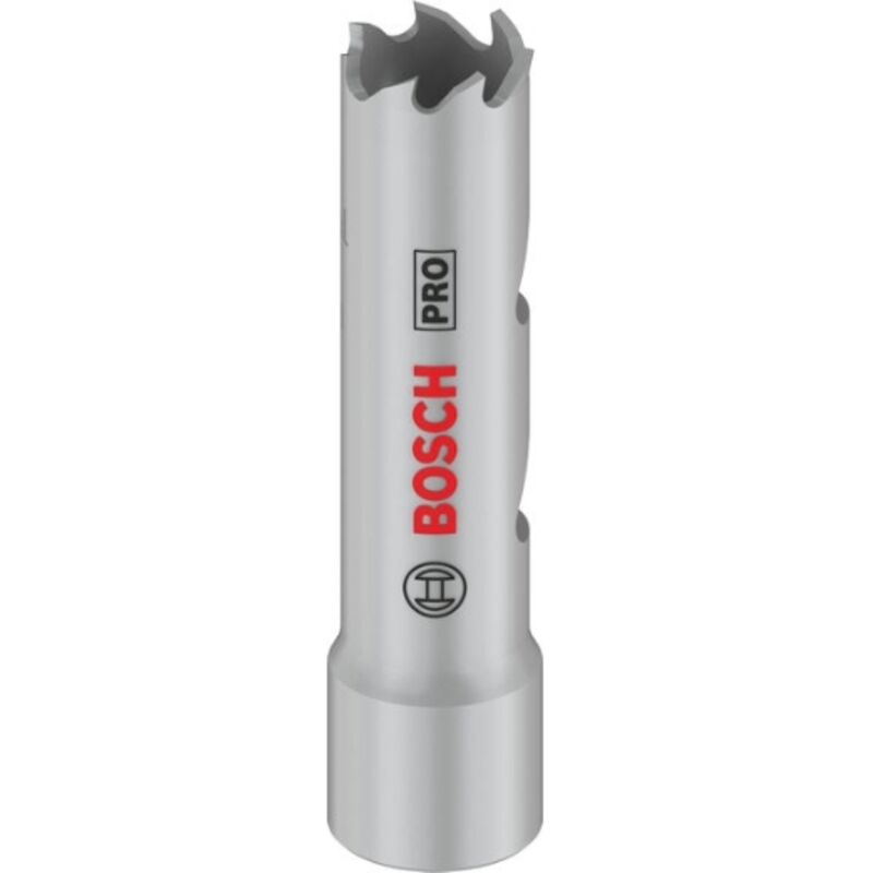 1x Bosch 1x Sega a corona pro Multi Materiale (per legno tenero, cartongesso, ø 14 mm, Accessori professionali per foratura)