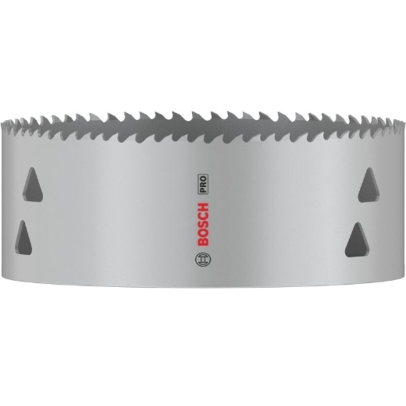 1x Bosch 1x Sega a corona pro Multi Material (per legno tenero, cartongesso, ø 133 mm, Accessori professionali per foratura)