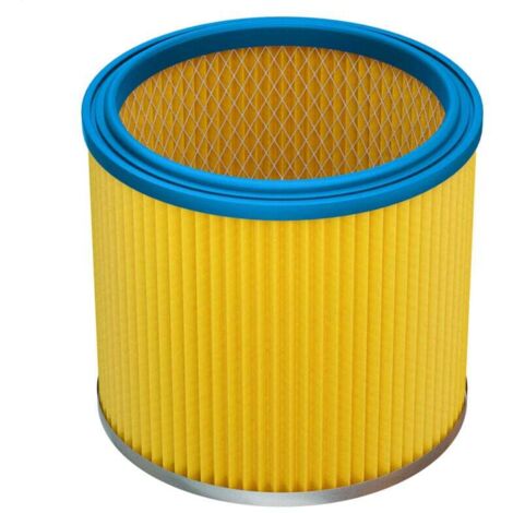 1x filtre plissé compatible avec Aqua Vac 6201 A, 6309 P, 6400 F, 7402 B, 7402 P, 7403 B, 7403 P, 7407 P, 7408 P, 7409 P aspirateur - bleu / jaune