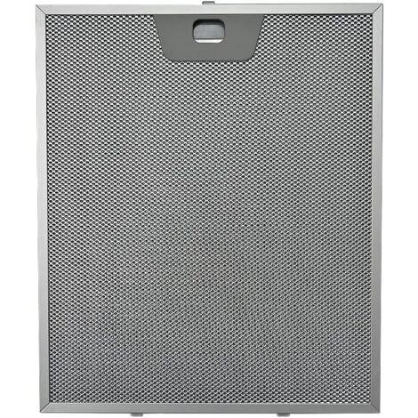1x Filtro Metallico Antigrasso per Cappa Aspirante Faber Elica Franke, Dimensioni: 253x300x8 (mm) Filtraggio a Lunga Durata Made in Italy