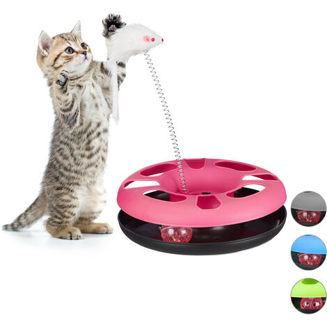 Souris jouet télécommandée sans fil - Jouet de télécommande De souris de  chat, noir