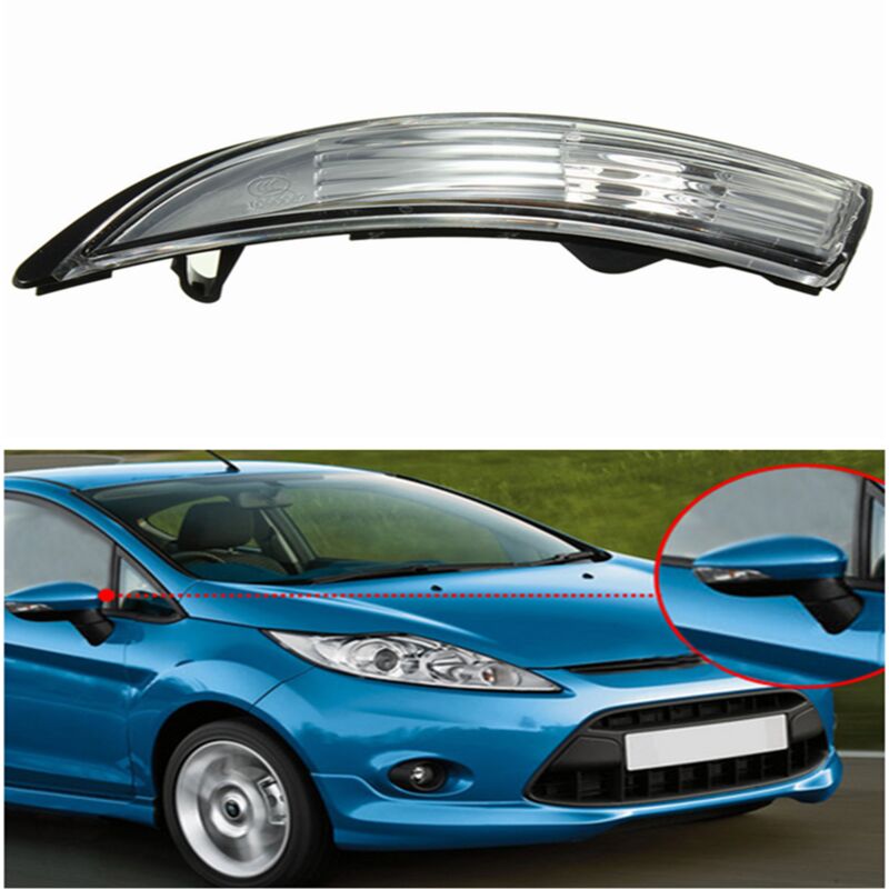 

1x luz de advertencia de puerta indicadora de espejo retrovisor para Ford Fiesta MK8 2008-2014 izquierda