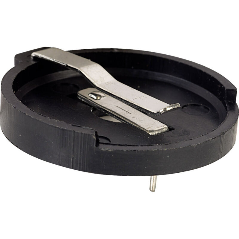 TRU COMPONENTS 18-0499 Knopfzellenhalter 1x CR2430 Kontaktpole