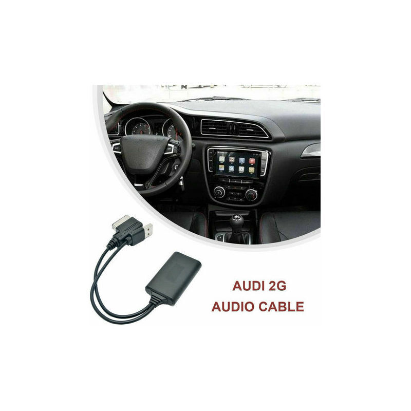 1x Pour AUDI A4 8T 8K 4F Q7 7L AMI MMI 2G USB AUX Adaptateur Câble Bluetooth