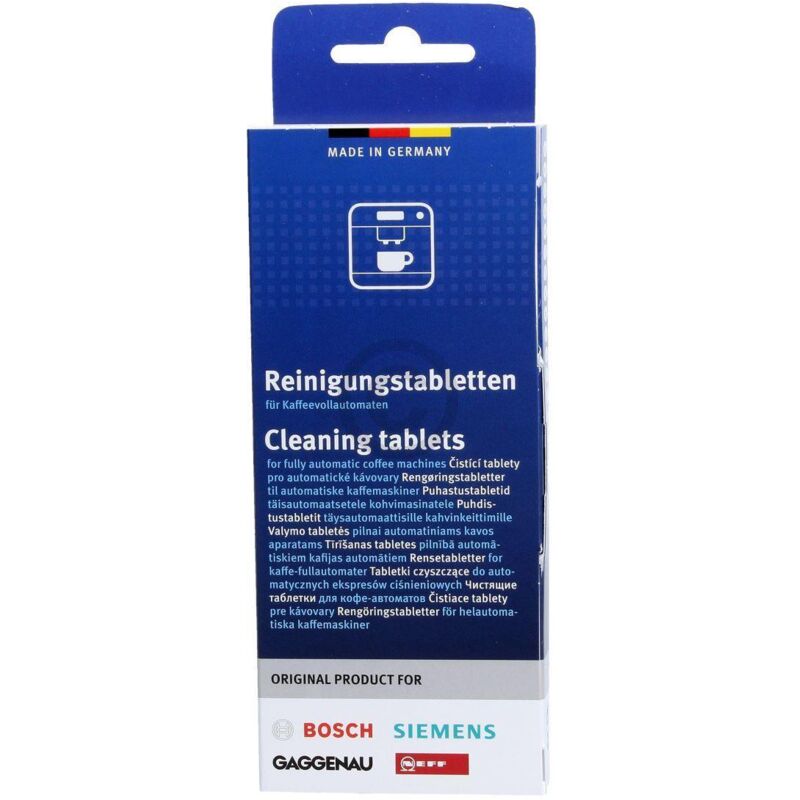 Ersatzteil - 10er Pack Reinigungstabletten, original - - gaggenau Bosch siemens, neff