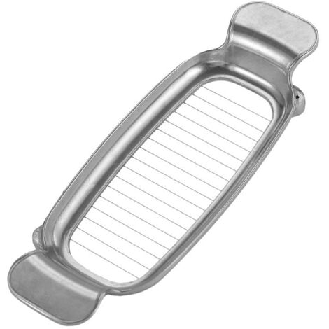 1x Trancheuse multifonctionnelle améliorée pour trancher le beurre et le fromage, les fromages/œufs et autres aliments, avec 17 lignes de coupe.
