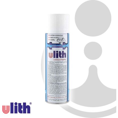 1x Ulith Lecksuchspray - 400 ml Dose - für Gase - DIN-DVGW zugelassen - 244001